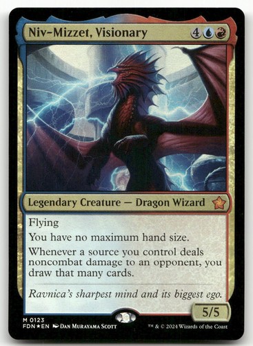 Niv mizzet visionary - visionary, #123