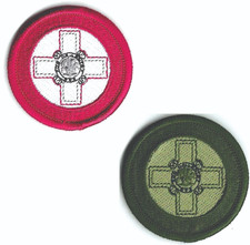 Lot of 2 Malta Cross Roundel