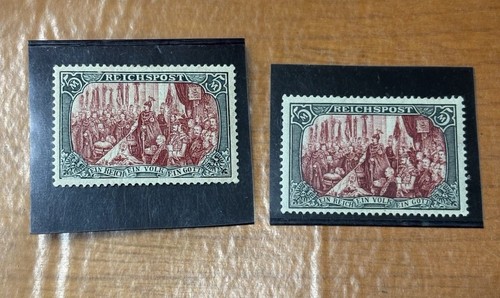 Rara germania 1900 reichspost - germania,