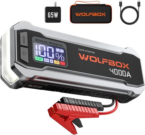 4000a jump starter power pack - starter,