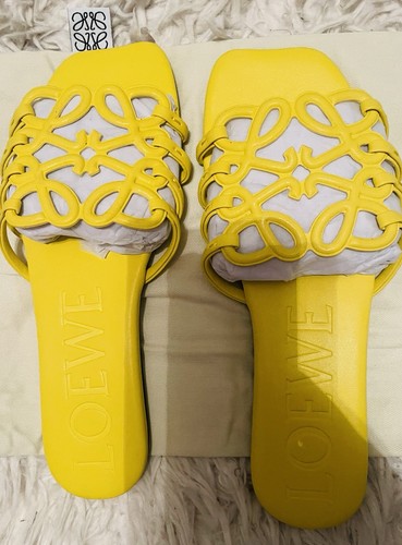 Sandali piatti yellowloewe con - piatti,