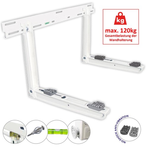 Supporto console parete - a, per