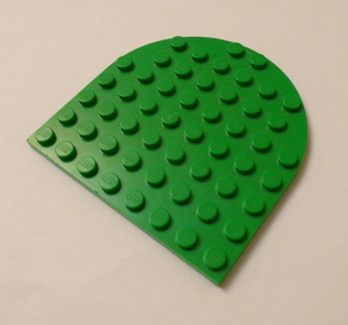 Lego piastra verde - verde, chiaro