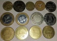 Lotto 13 Gettoni Vari, Shell, Metro New York, Curiosità.