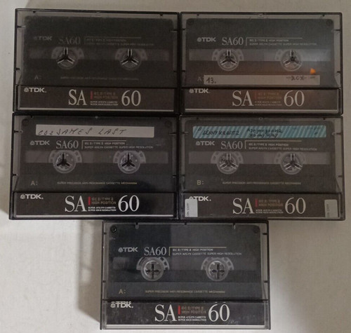 Lotto tdk 1990 cromo - 5x,