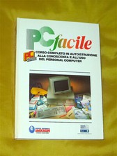 PC FACILE CORSO COMPLETO PERSONAL COMPUTER LIBRO JACKSON BULL '90