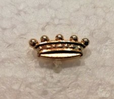 Pin's - Distintivo - Spilla Corona da Barone metallo dorato