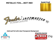 Fender Jazzmaster Guitar Decal