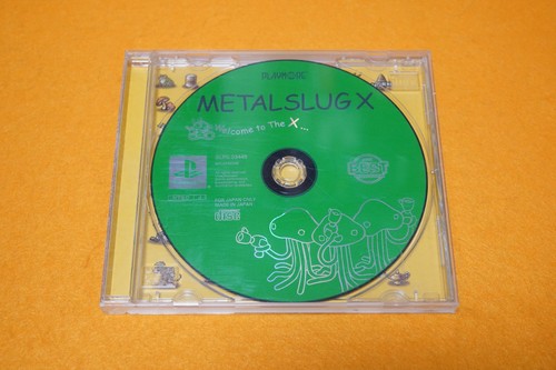 Metal slug ps1 playstation - metal, x