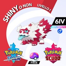 Zigzagoon galar shiny non 6 - shiny,