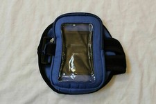 Bracciale cellulare SumacLife unisex regolabile in neoprene allenamento MW7 blu taglia unica