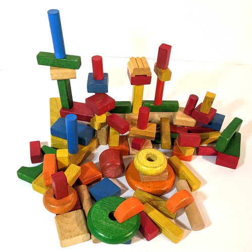 Blocchi costruzioni vintage - blocchi,