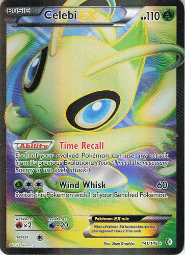 Celebi 141 full art - celebi,