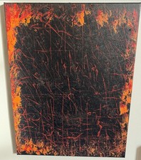 Quadro moderno astratto nero
