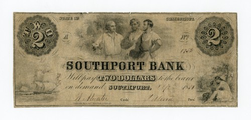 Banconota dollari 1851 - 2,