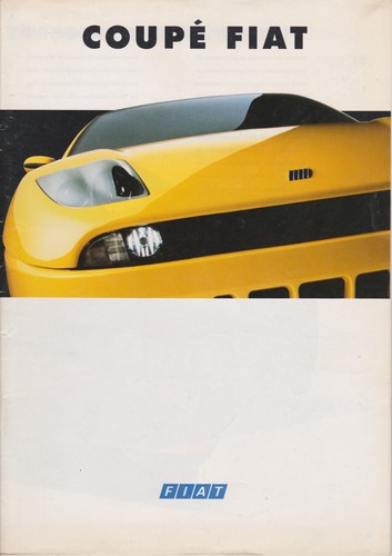 Depliant coupè fiat 1994 - depliant,