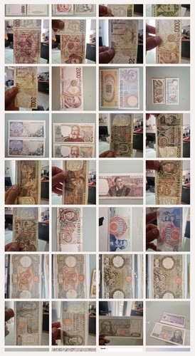 Lotto banconote italiane - lotto,