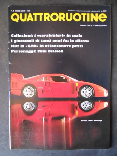 Quattroruotine 1988 rivista - quattroruotine, 2