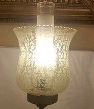 Lampada antica liberty vetro - liberty,