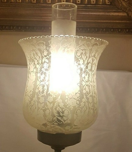 Lampada antica liberty vetro - lampada,