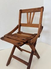 Sedia pieghevole vintage MCM