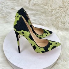 Decolte per donna tacco slim 12-10-8-6cm punta appuntita numero elegante 34-45