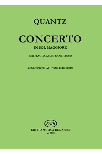 Concerto sol maggiore per - concerto, in