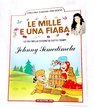 CRISTINA D'AVENA: Le mille e una fiaba 1991 De Agostini Johnny Semedimela