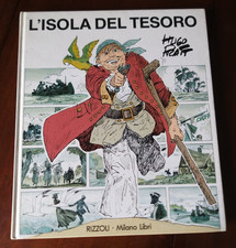*** L'ISOLA DEL TESORO ***  HUGO PRATT - ED. RIZZOLI-MILANO LIBRI 1988
