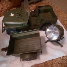 Marx m38a1 army jeep - marx,