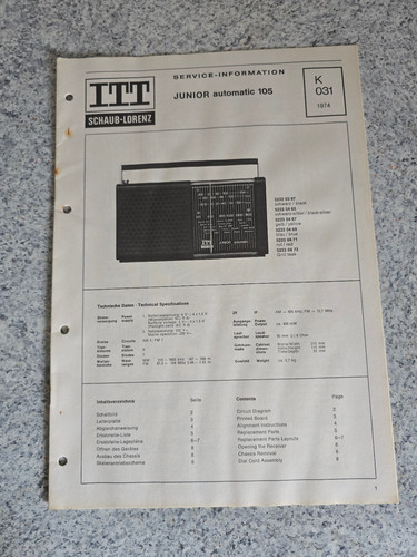 Manuale servizio originale - di,