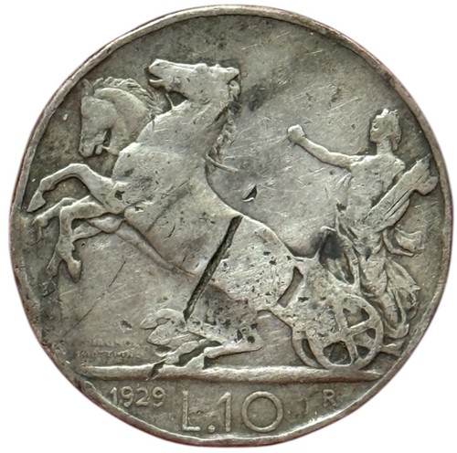 Lire 1929 biga vittorio - -,