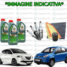 TAGLIANDO COMPLETO + OLIO 5W40 C3 X LANCIA YPSILON 1.2  2011 PANDA 312 51KW BENZ