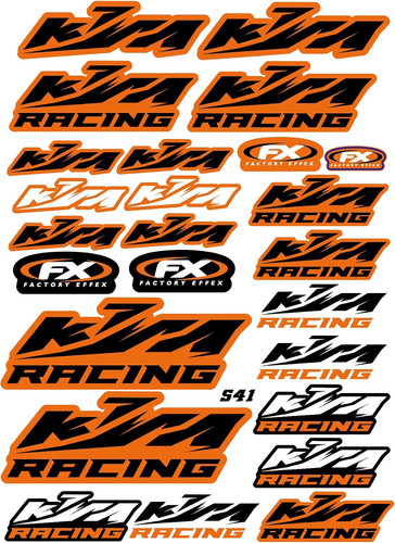 Adesivi stickers per moto ktm - per,