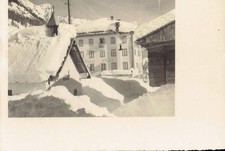 SAPPADA (Udine). CADORE. Albergo STELLA D'ORO. Neve. Vg. c/fr.1952. Foto BONANNI