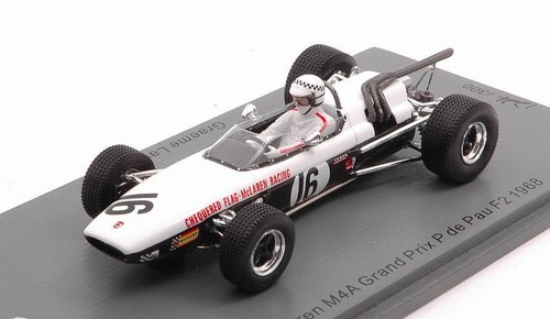 Mclaren m4a pau f2 - mclaren, 1968
