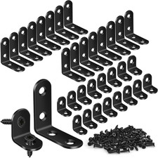 32PCS L Staffe Angolari, Nero
