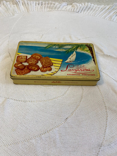 Scatola biscotti lazzaroni - scatola,