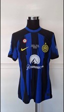 maglia inter Lautaro Martinez Super Coppa  Riyadh 22/01/2024  match worn issued 