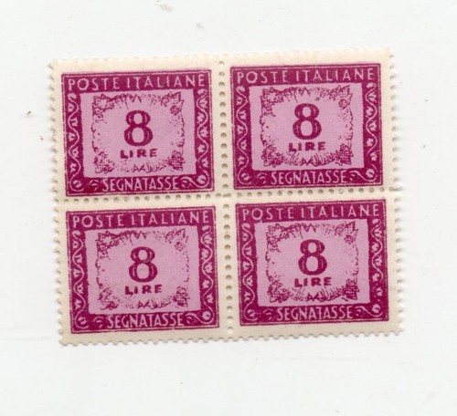 Italia 1957 segnatasse - italia-, 8