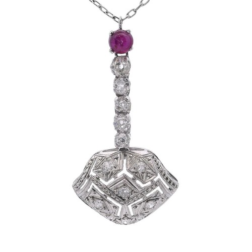 Collana con ciondolo - , in