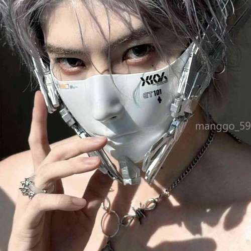 Maschera anime meccanica - meccanica, cyber