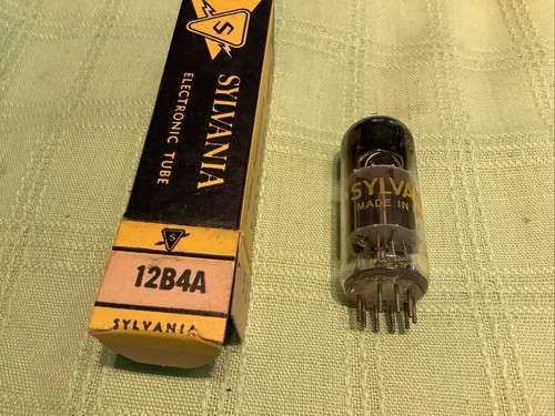 Sylvania 12b4 12b4a tubo - sylvania,