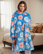 Felpa coperta oversize da