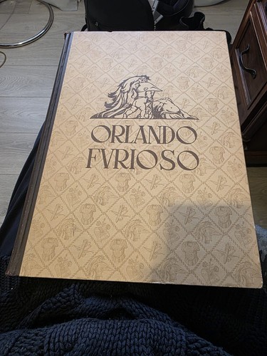 Libro antico l orlando - antico,