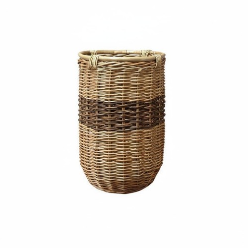 Pezzi vaso vimini fatto - vaso,