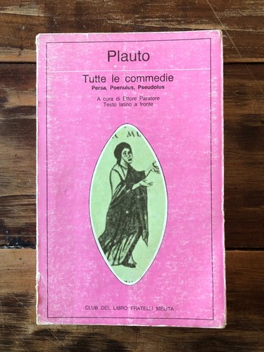 Plauto tutte commedie - -,