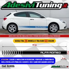 Kit 2 Adesivi Strisce Laterali