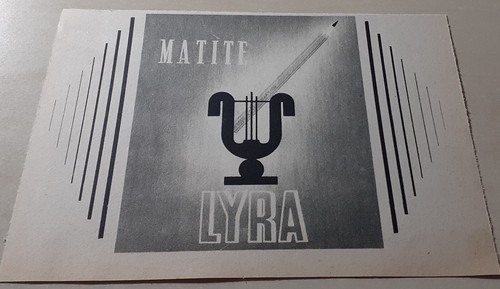 Pubblicità matite lyra - matite,
