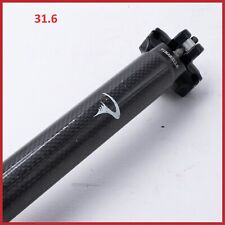 PINARELLO REGGISELLA NERO 31,6mm 2 BULLONI 250mm CARBONIO